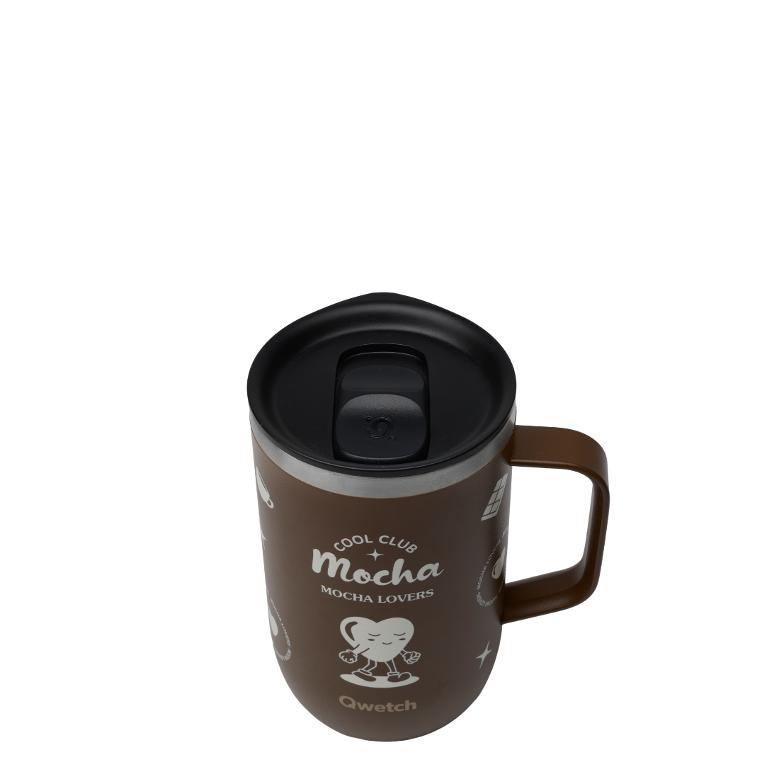 Qwetch Cool Club Chocolat hrnek se sítkem 470 ml