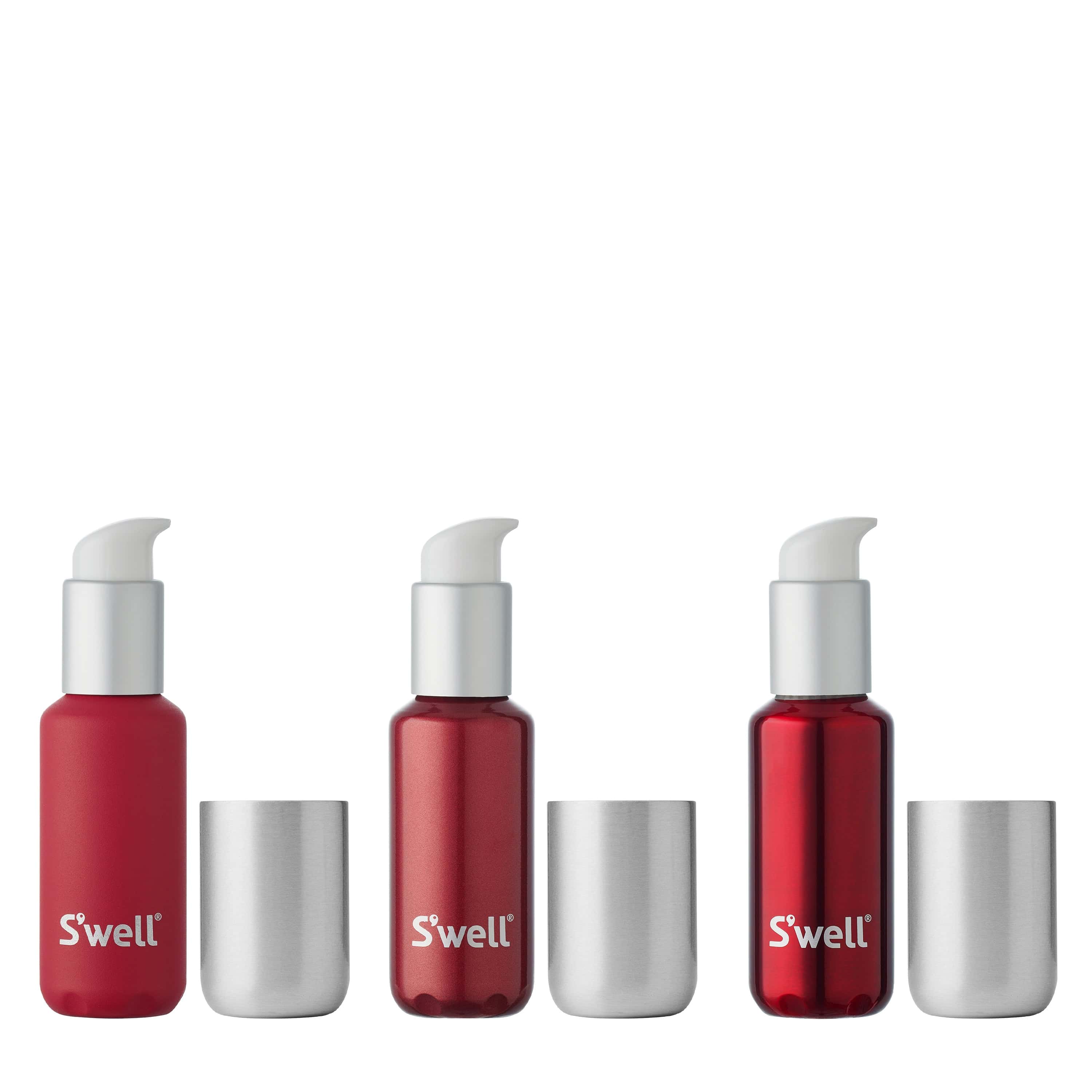 S'well Travel Bottle cestovní lahvičky Cherry Shimmer sada