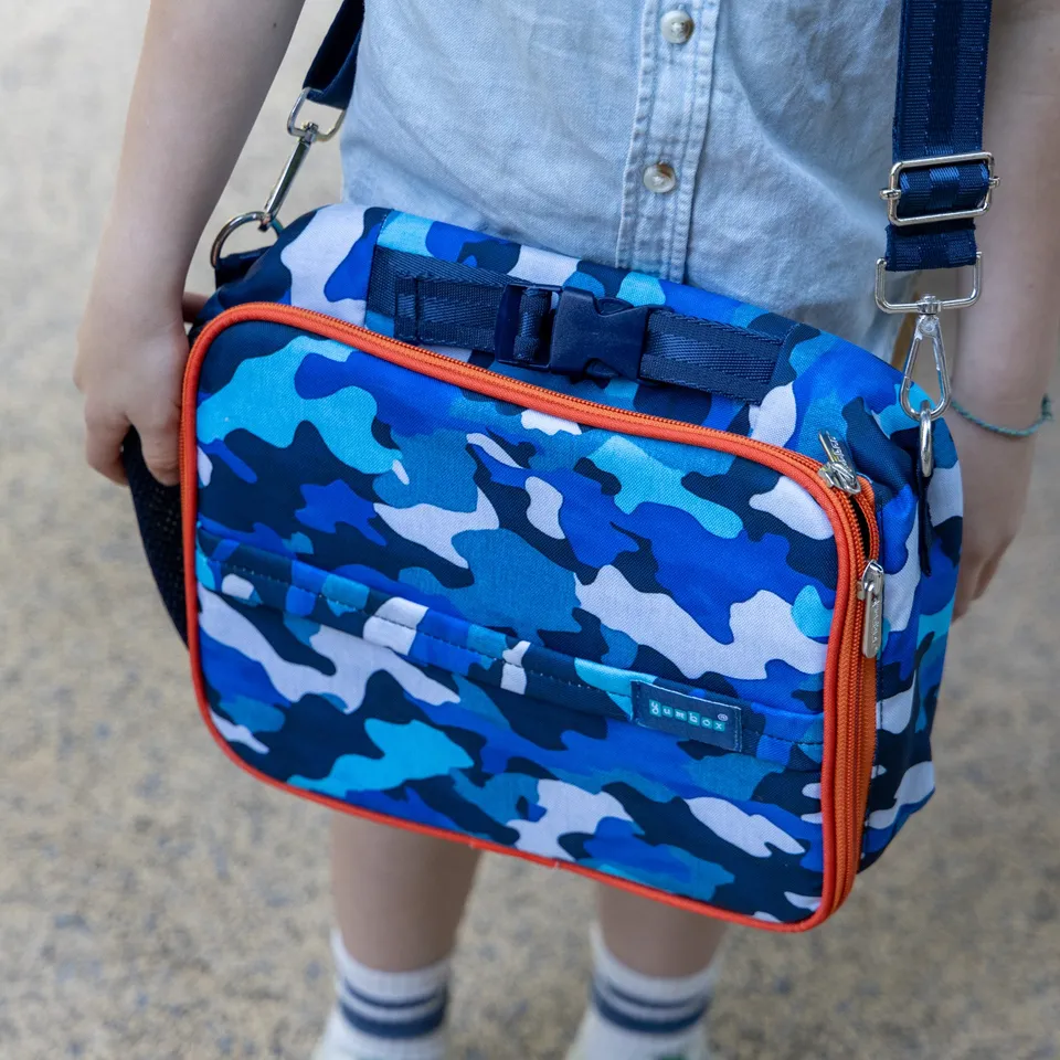 Yumbox Insulated Large Lunch Bag 3-Way Carry termo taška Camo