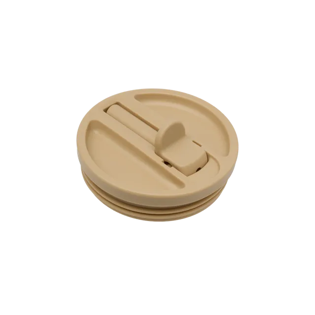 Qwetch Travel Cup Bouchon étanche víčko 900 ml lin se slámkou