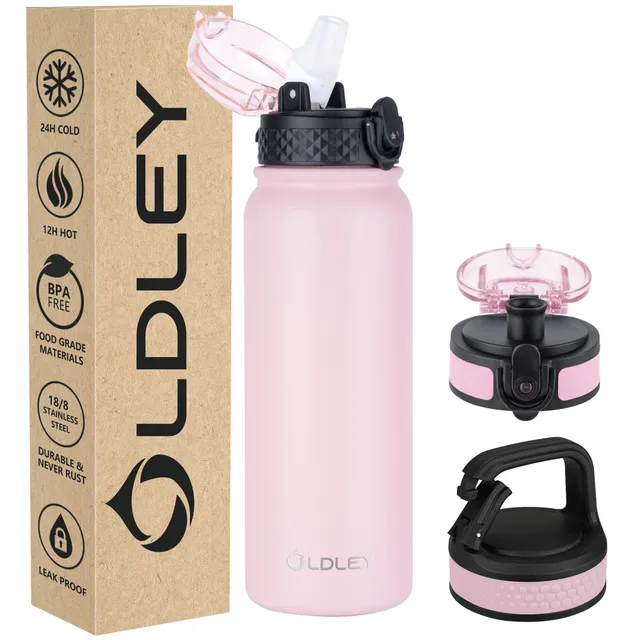 Oldley Classic sportovní termolahev růžová 591 ml