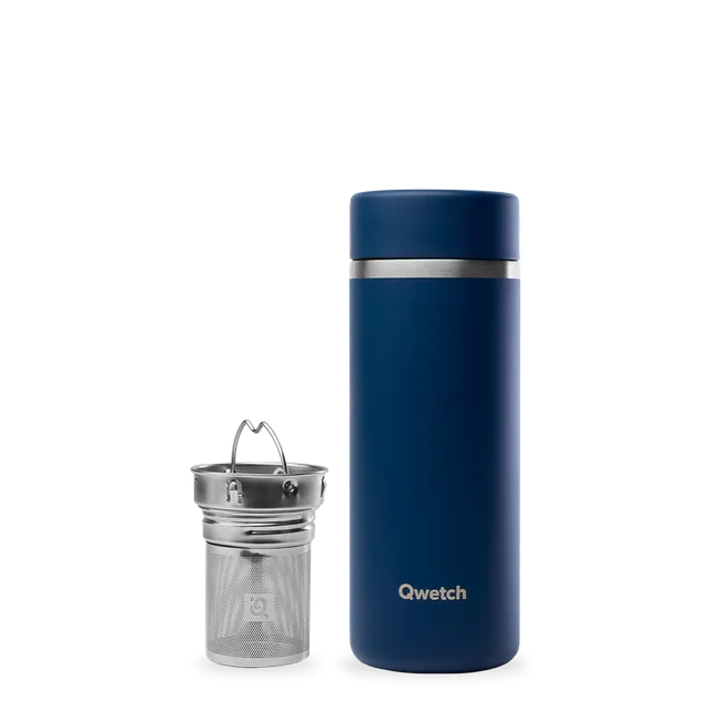 Qwetch Matt Bleu Nuit termokonvice 400 ml izolační