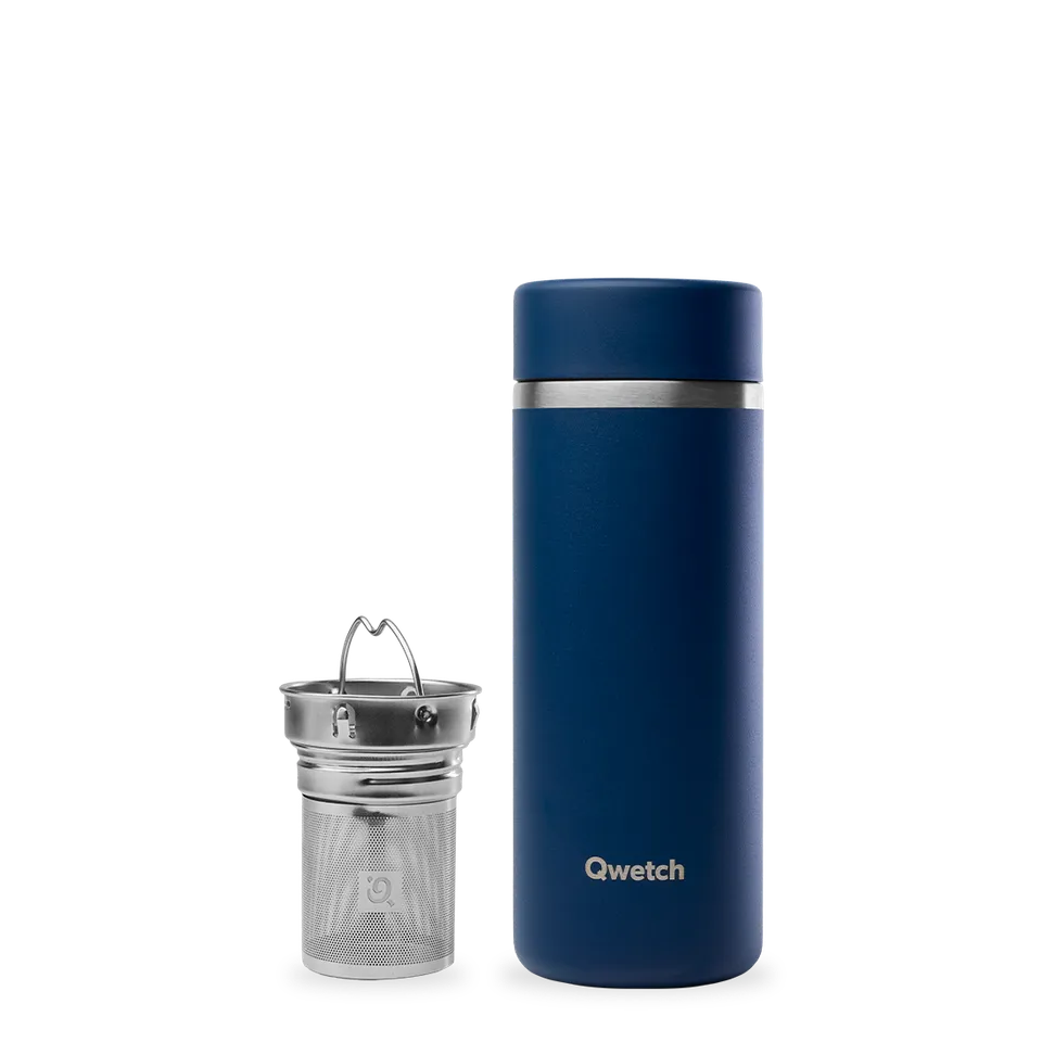 Qwetch Matt Bleu Nuit termokonvice 400 ml izolační
