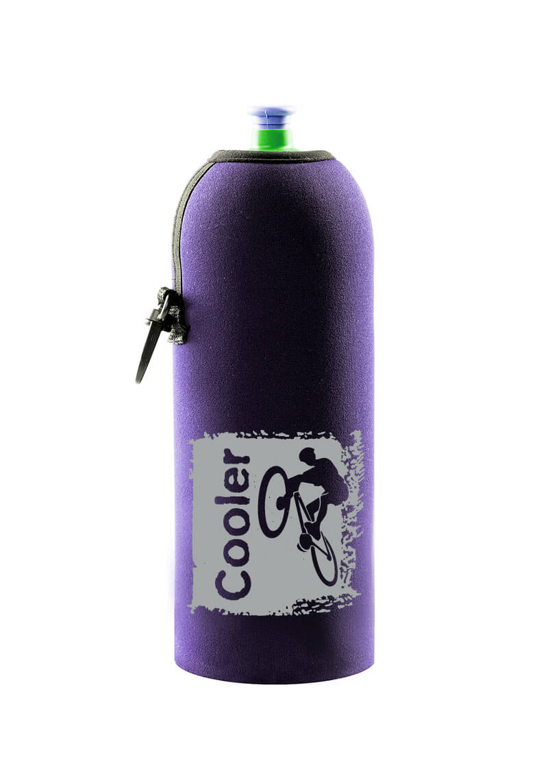 Coolbox Cyklista termoobal na lahev 0,7 l s kolečkem