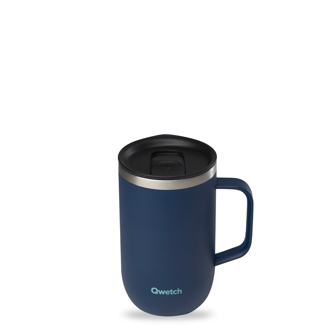 Qwetch Tisanière termohrnek 470 ml modrý nerez