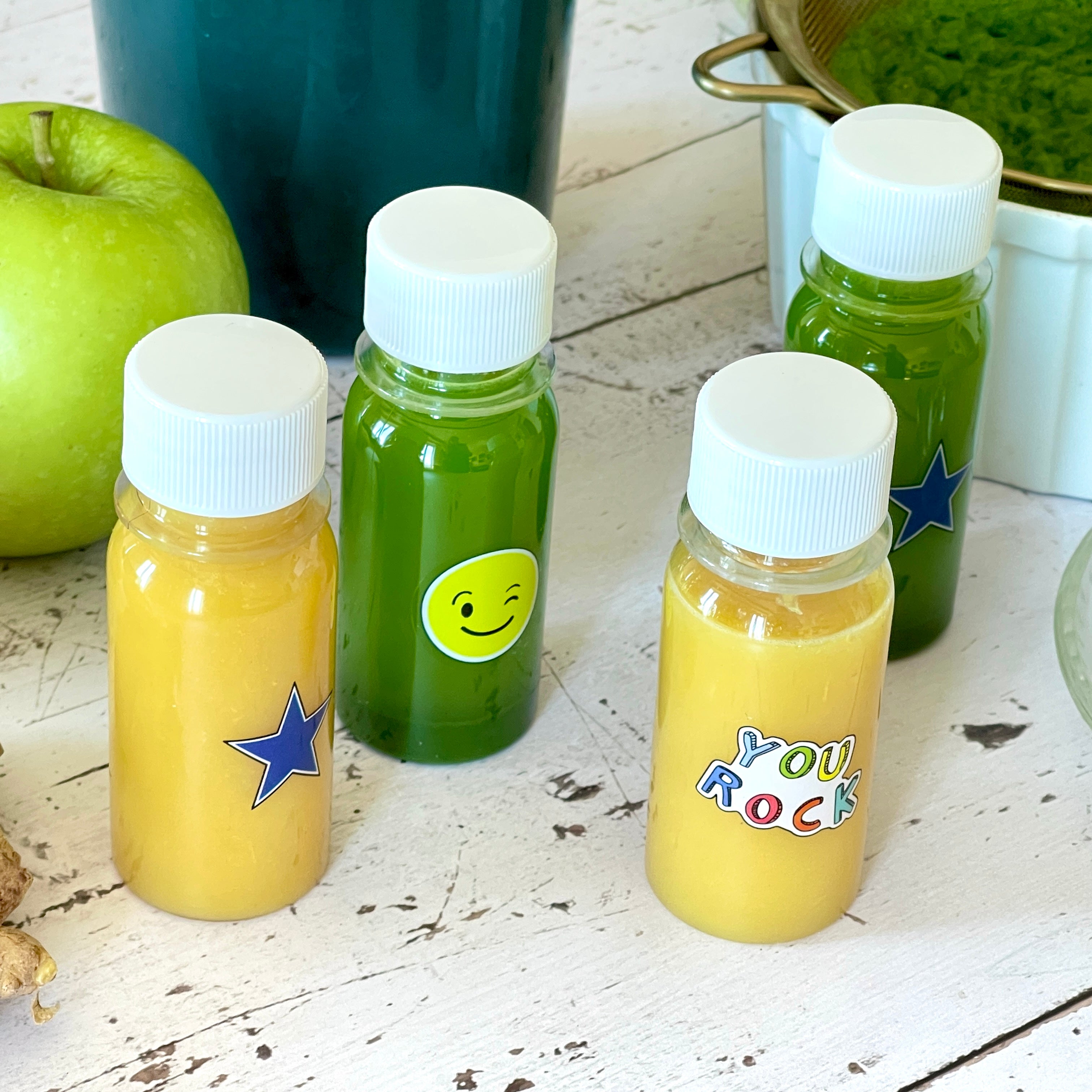 Yumbox Mini Wellness lahvičky 60 ml 6 ks na šťávu