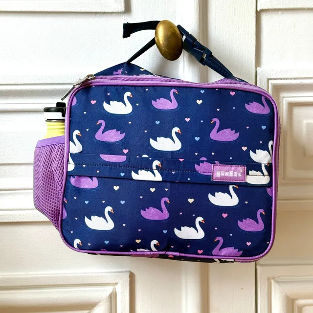 Yumbox Insulated Large Lunch Bag 3-Way Carry termo taška Swan