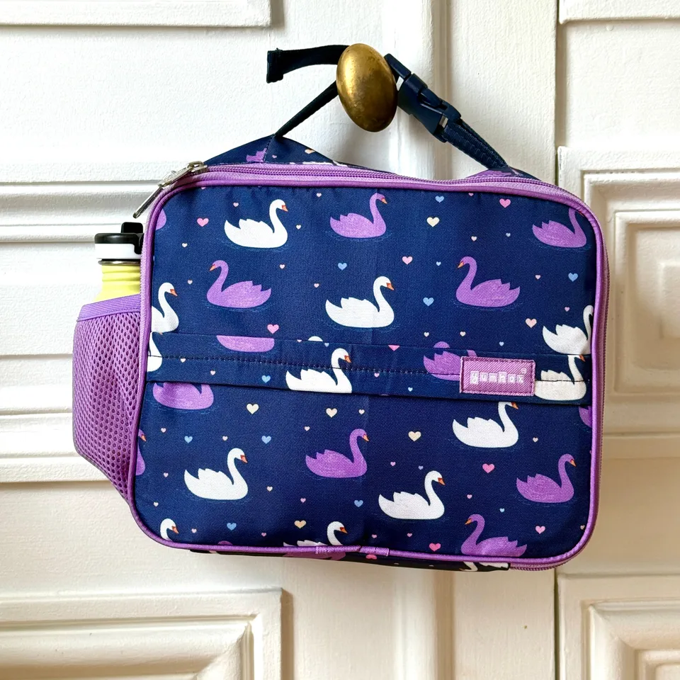 Yumbox Insulated Large Lunch Bag 3-Way Carry termo taška Swan