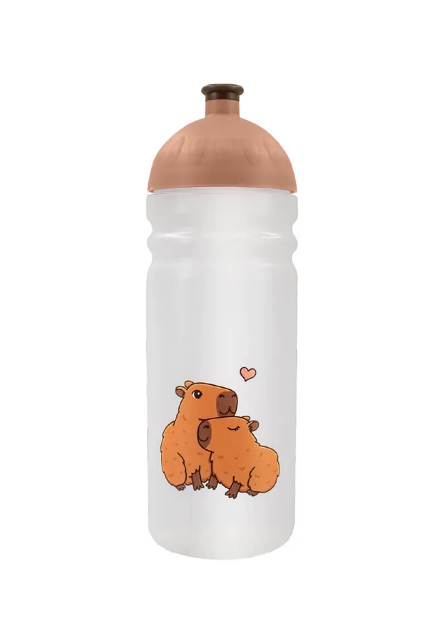 Zdravá lahev lahev 0,7 l Kapybary + náhradní zátka
