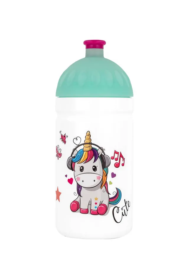 Zdravá lahev Magic Unicorn láhev 0,5l + zátka