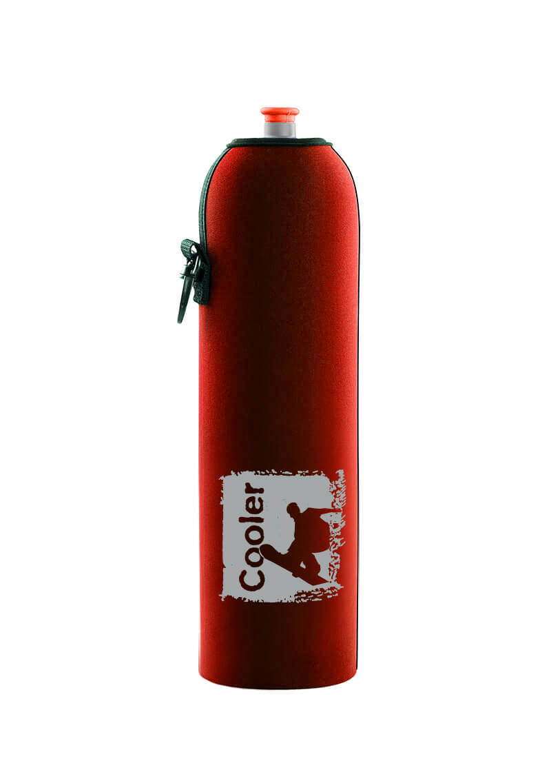 Coolbox Snowboardista termoobal na lahev 1,0 l neopren