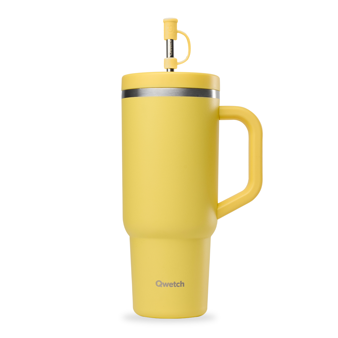 Qwetch Travel Cup Pastel Citron víčko 900 ml