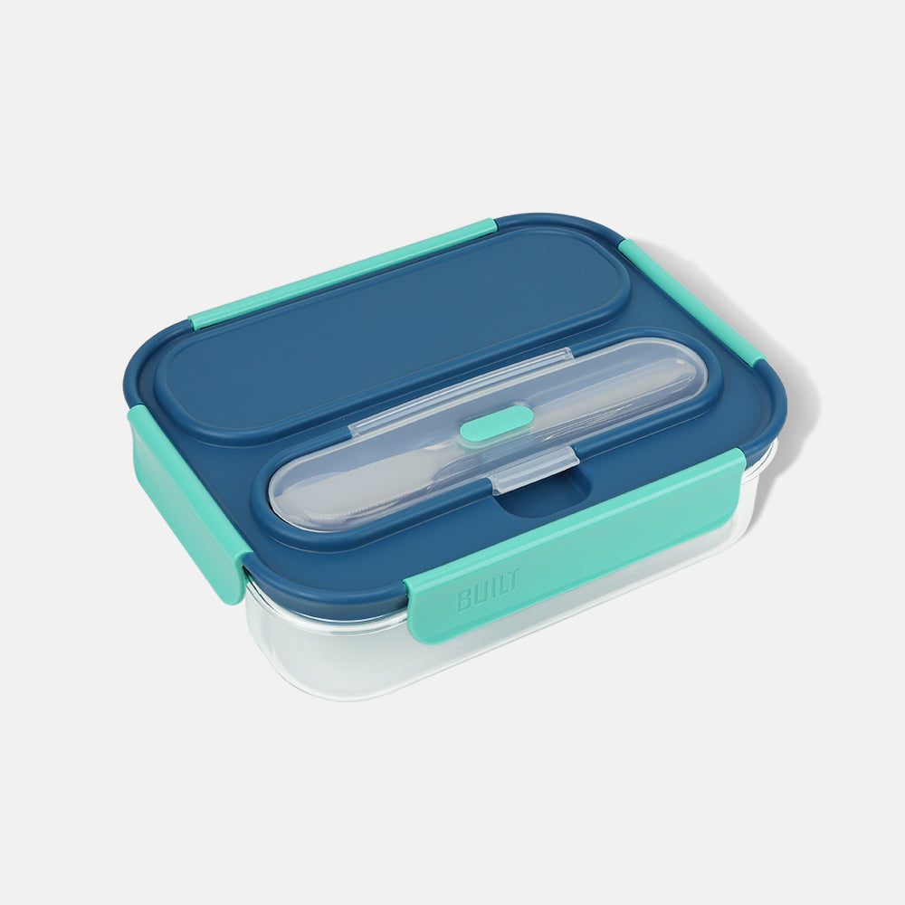 BUILT New York Gourmet Bento box 2 přihrádky modrý