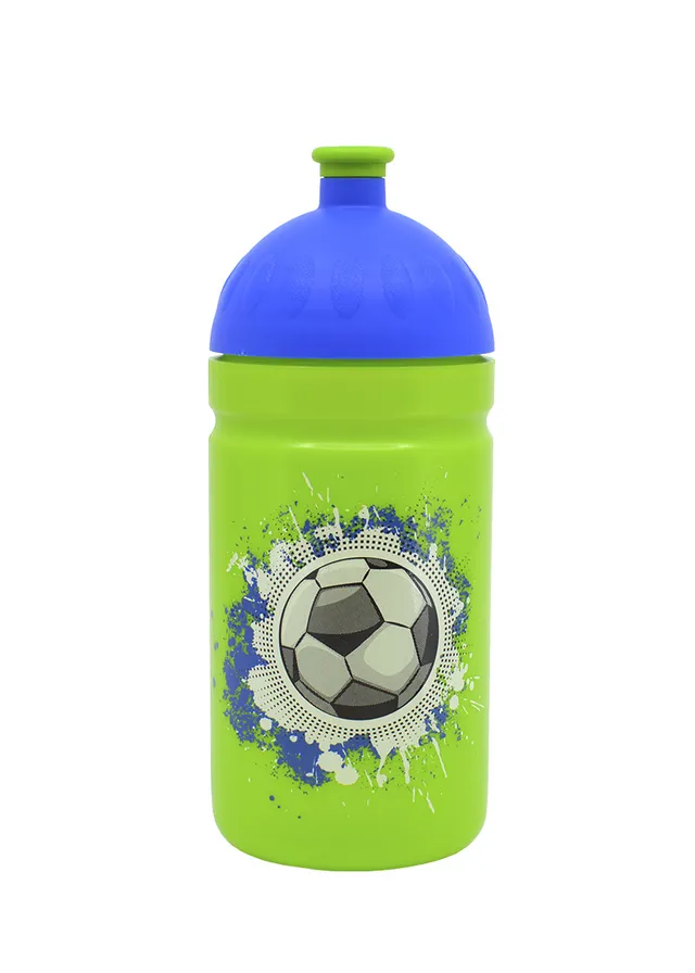 Zdravá lahev Fotbal láhev na vodu 0,5 l + náhradní zátka