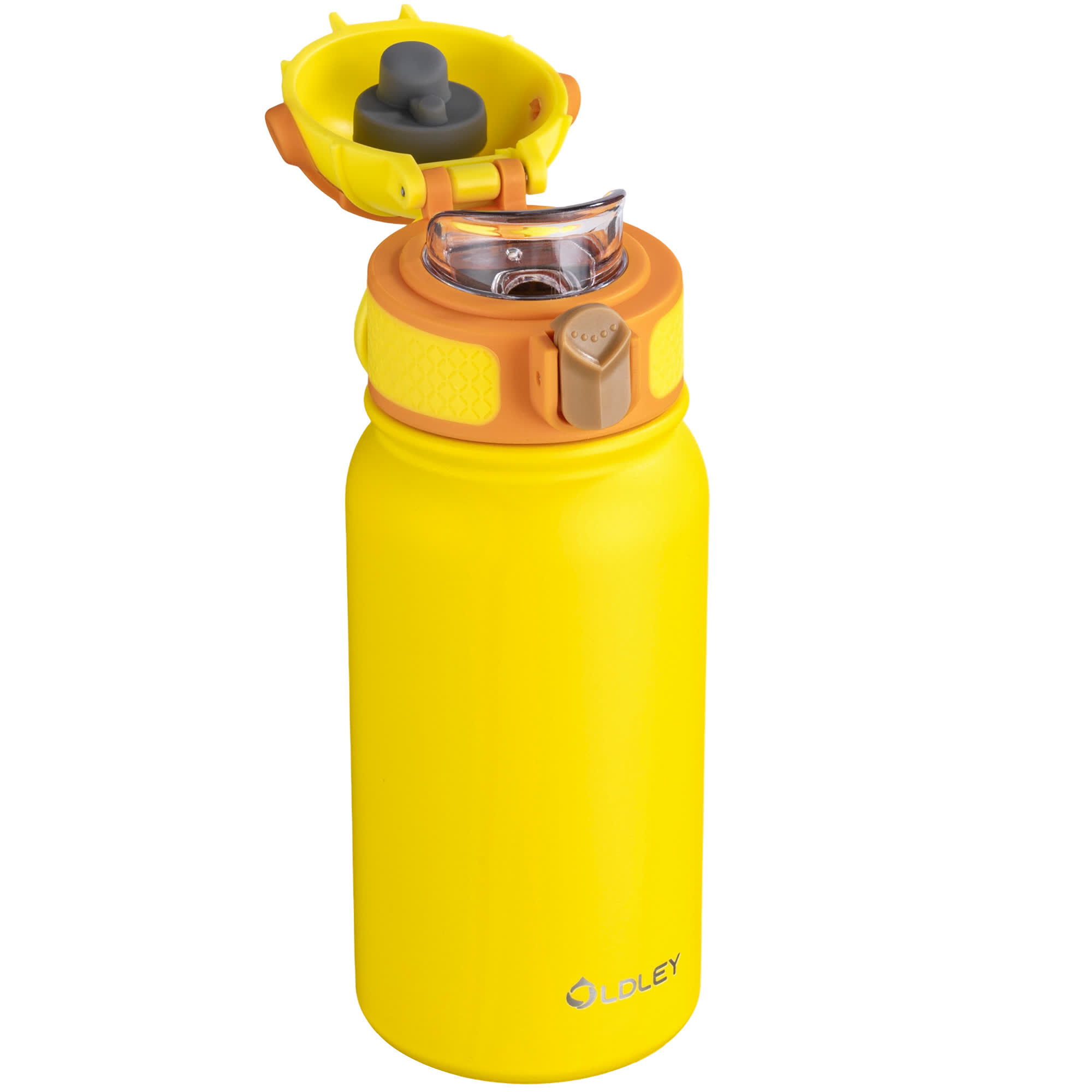 Oldley Kids termolahev 12oz Matte Yellow 350 ml basketbal