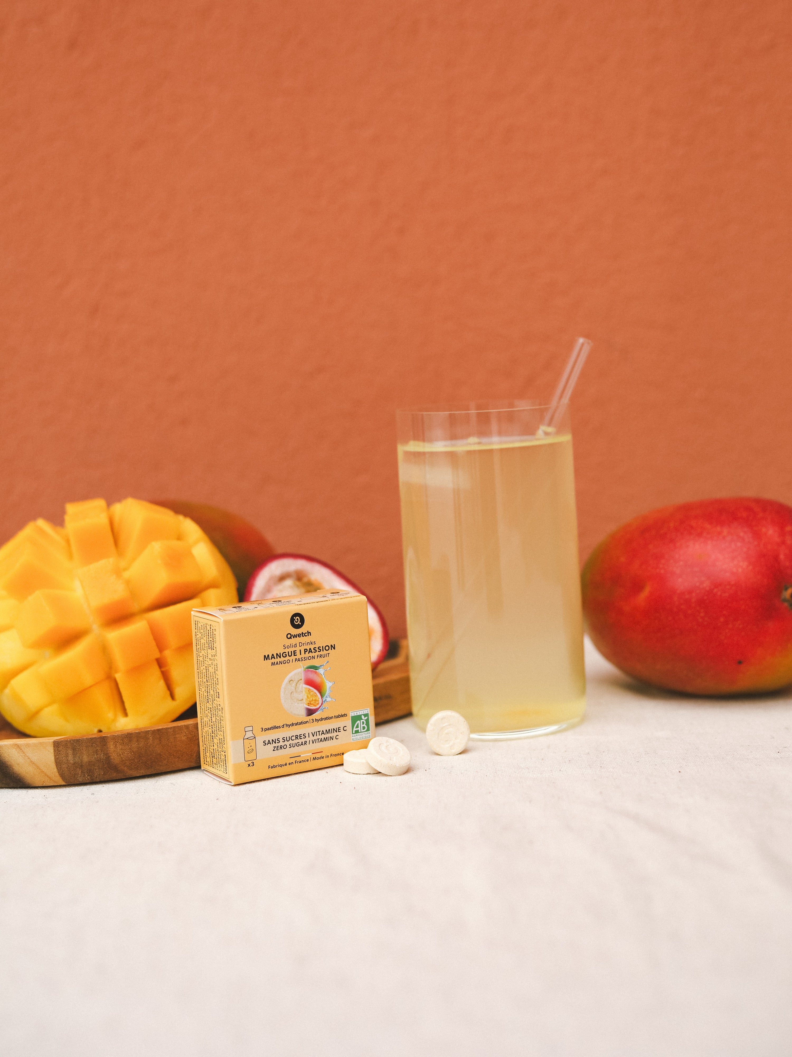Qwetch Solid Drinks pastilky do vody 5 příchutí