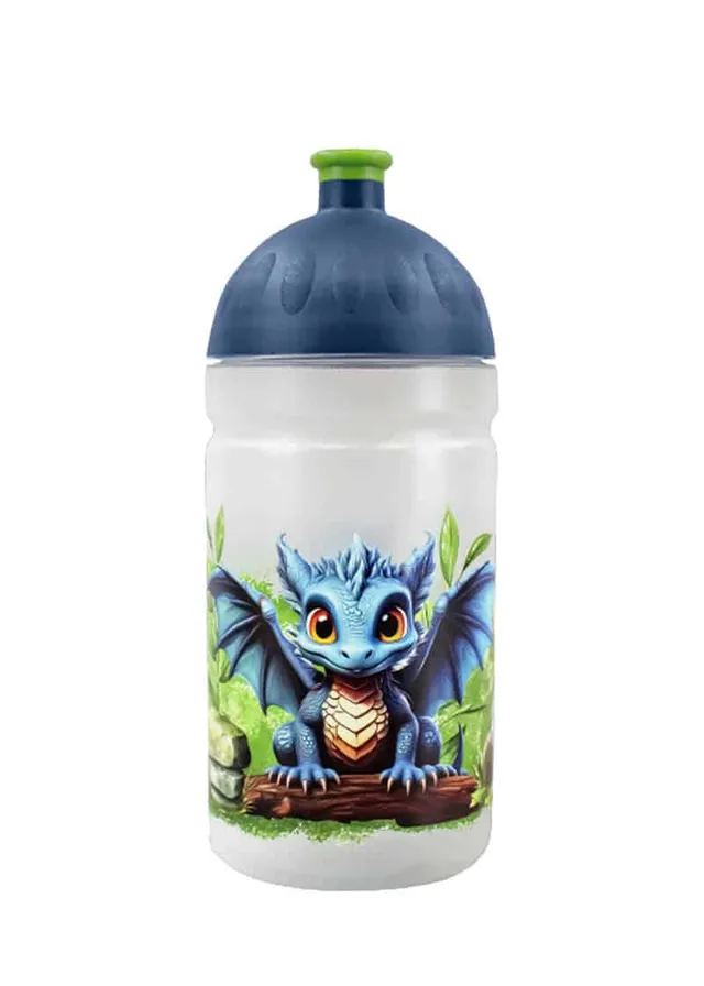 Zdravá lahev Dráček lahev 0,5 l se zátkou zdarma