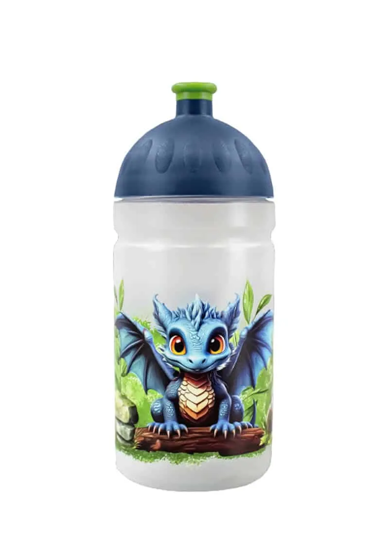 Zdravá lahev Dráček lahev 0,5 l se zátkou zdarma