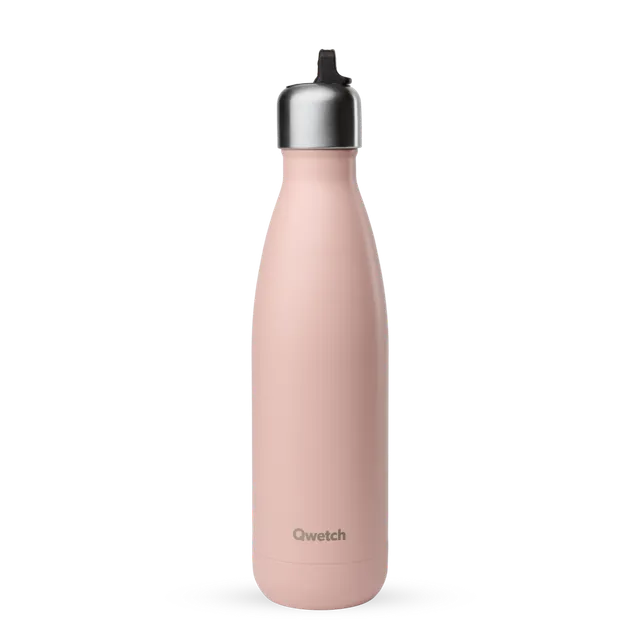 Qwetch Originals Pastel Rose termoláhev 500 ml sport