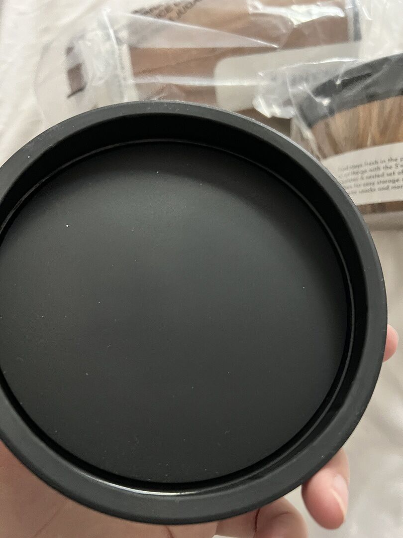 S'well Food Canister Set dózy 3 ks Onyx s víčkem
