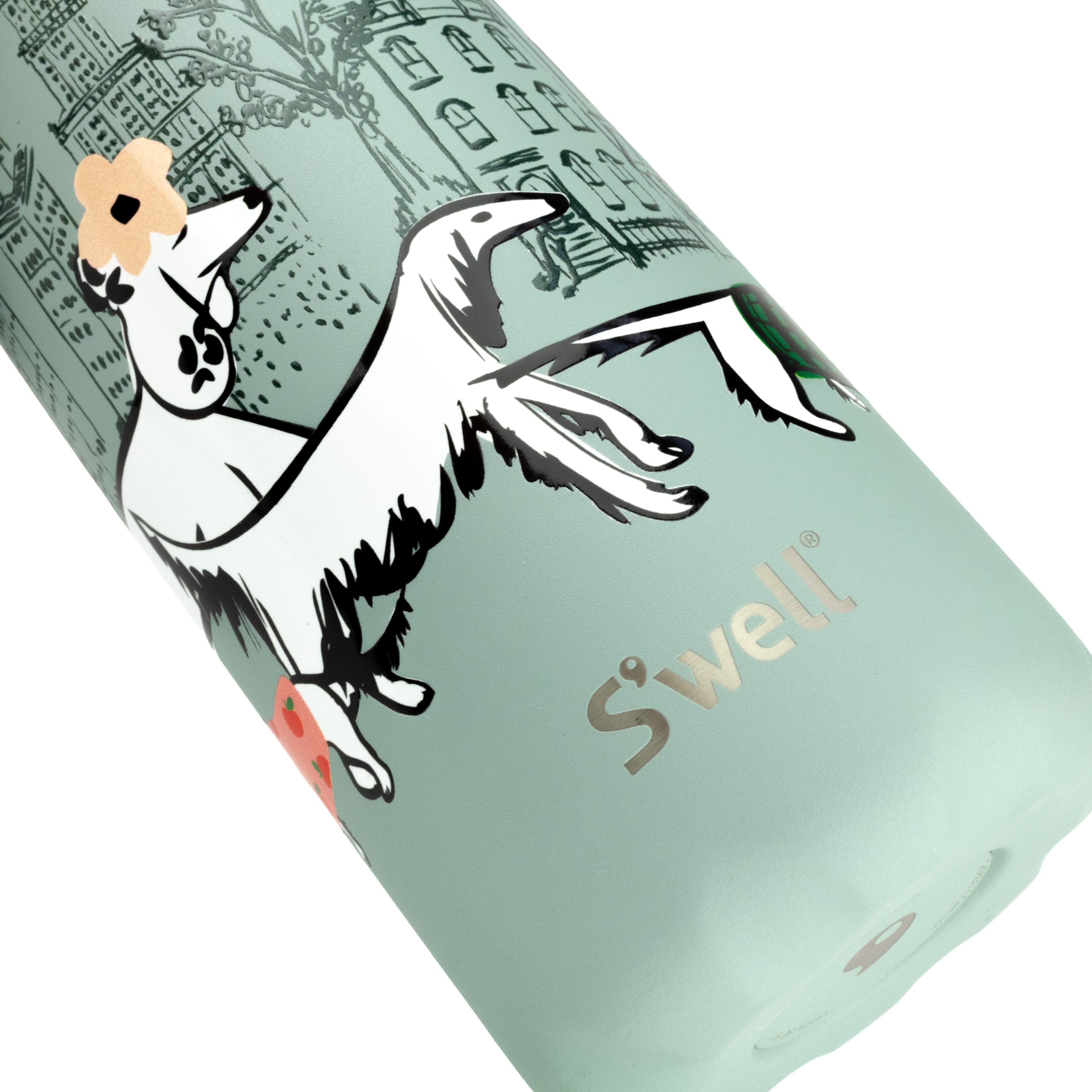 S'well Traveler 24oz cestovní láhev Onyx 710 ml s madlem