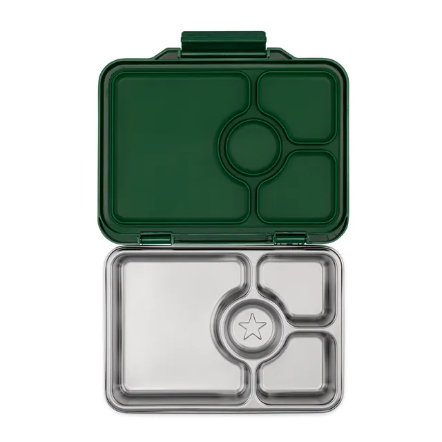 Yumbox Prêt svačinový box nerez zelený Dublin