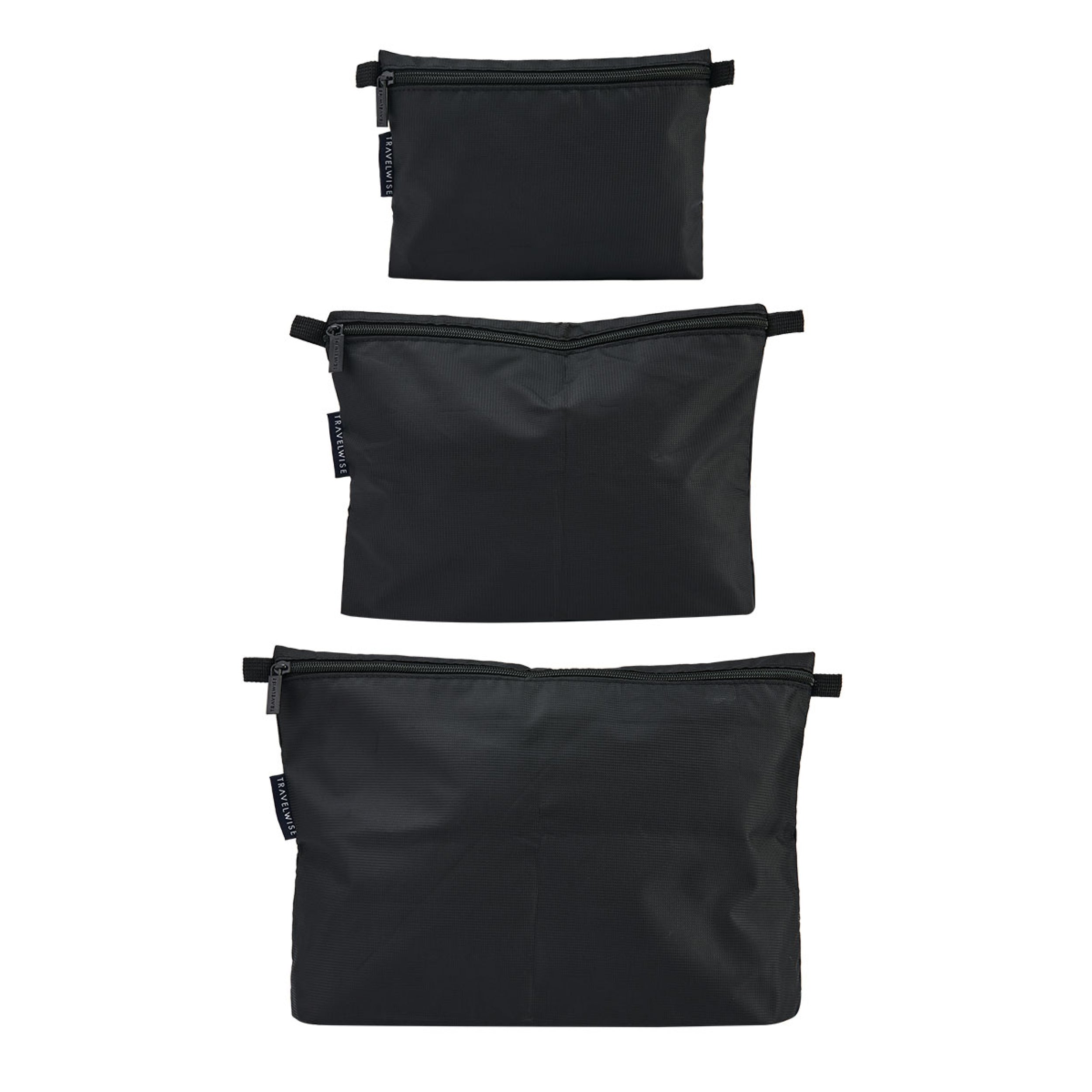 BUILT New York TravelWise sada 3 pouzder Blue polyester