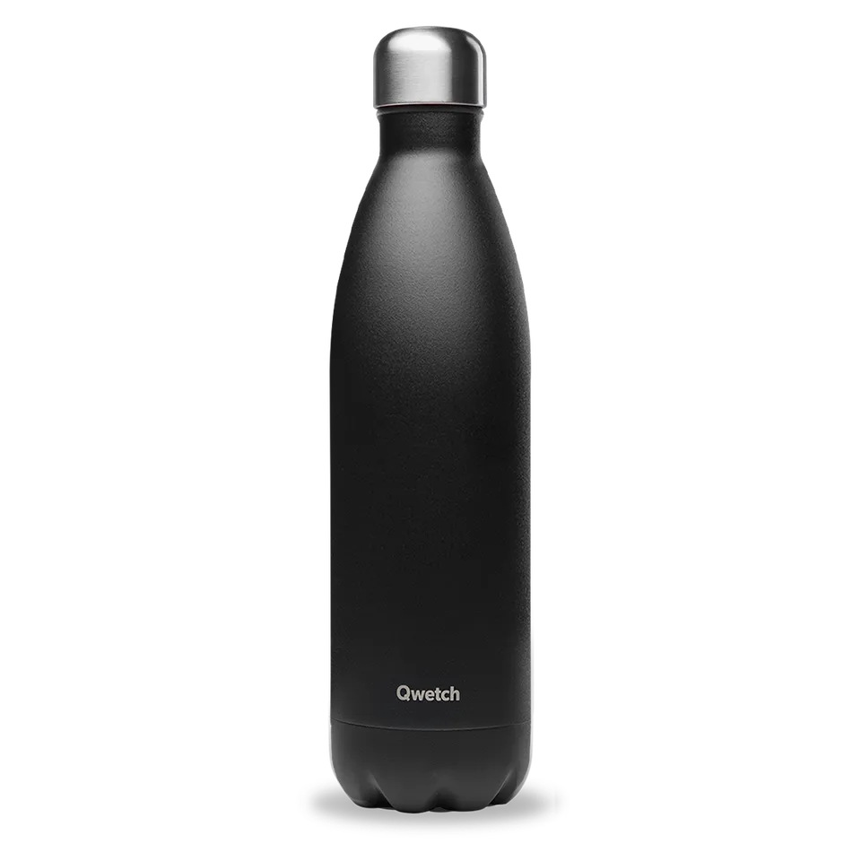 Qwetch Originals termo lahev 500 ml Matt Noir Re-Love