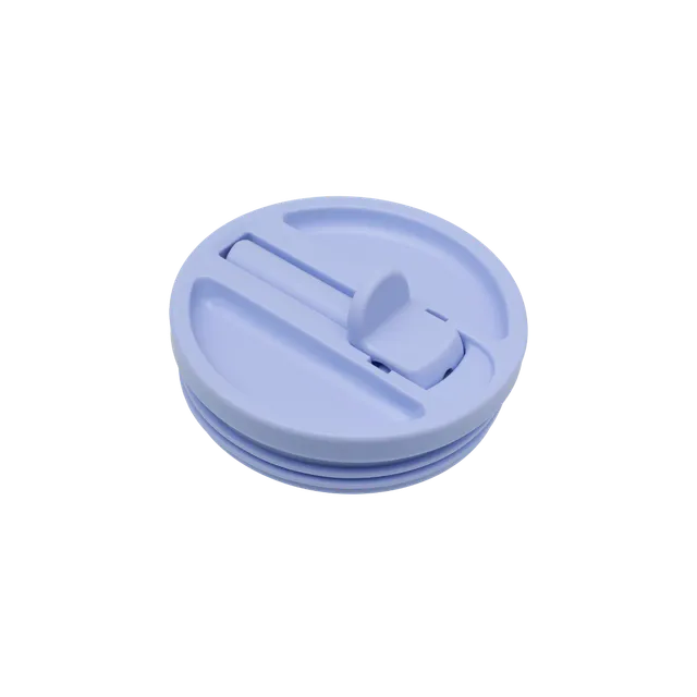 Qwetch Travel Cup Bouchon étanche víčko 900 ml glycine se slámkou