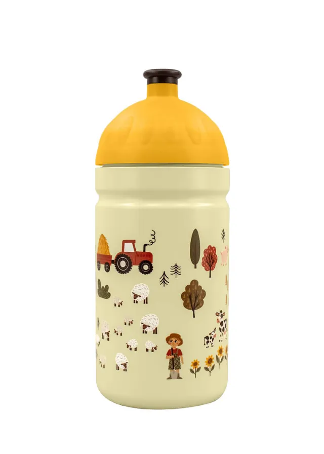 Zdravá lahev Farma 0,5l lahev + náhradní zátka bez BPA