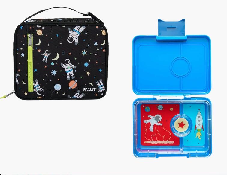 Yumbox Snack svačinový box Lavande Purple Unicorn 3 díly