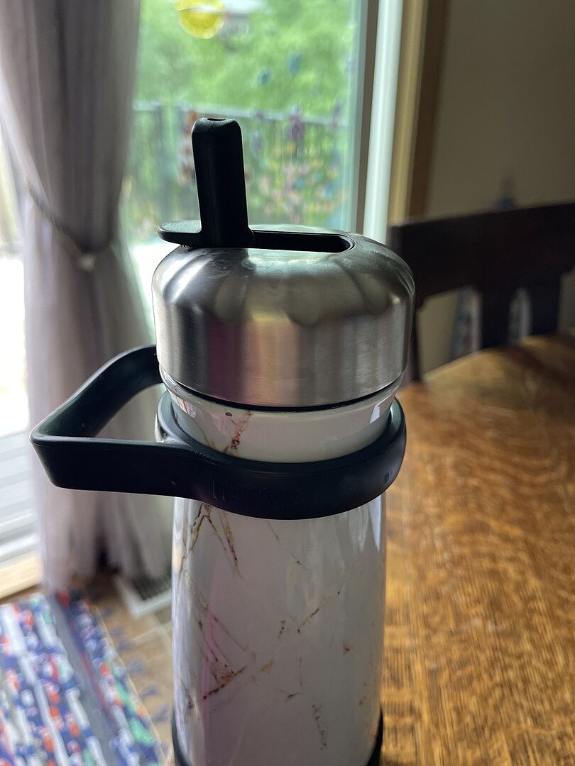 S'well Traveler Flip Straw víčko s brčkem náhradní