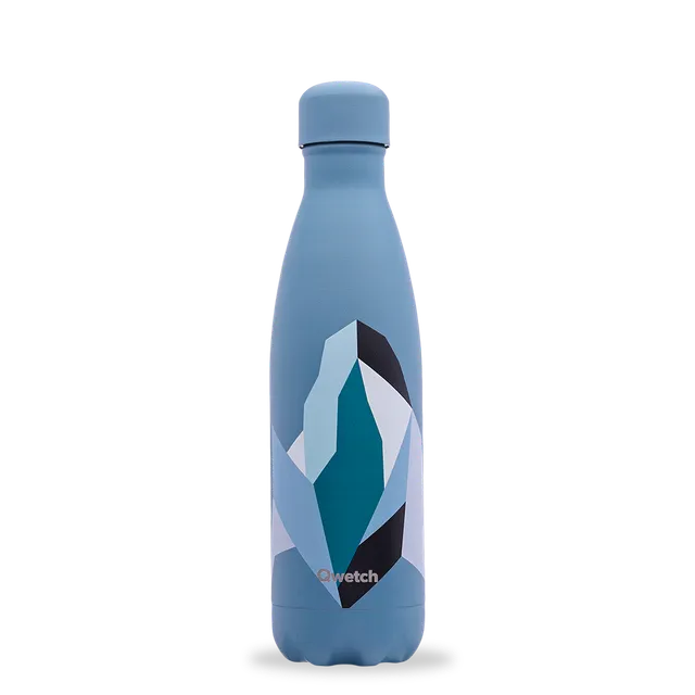 Qwetch Originals Altitude Bleu Denim termoláhev 500 ml nerez