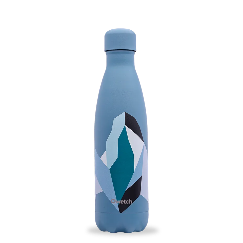 Qwetch Originals Altitude Bleu Denim termoláhev 500 ml nerez