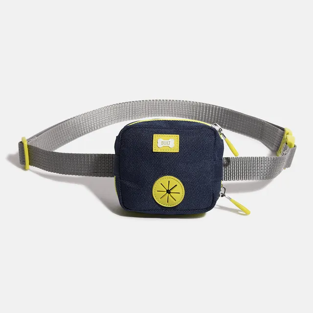 BUILT New York Nightsafe Dog Walk Bag ledvinka Navy Lime