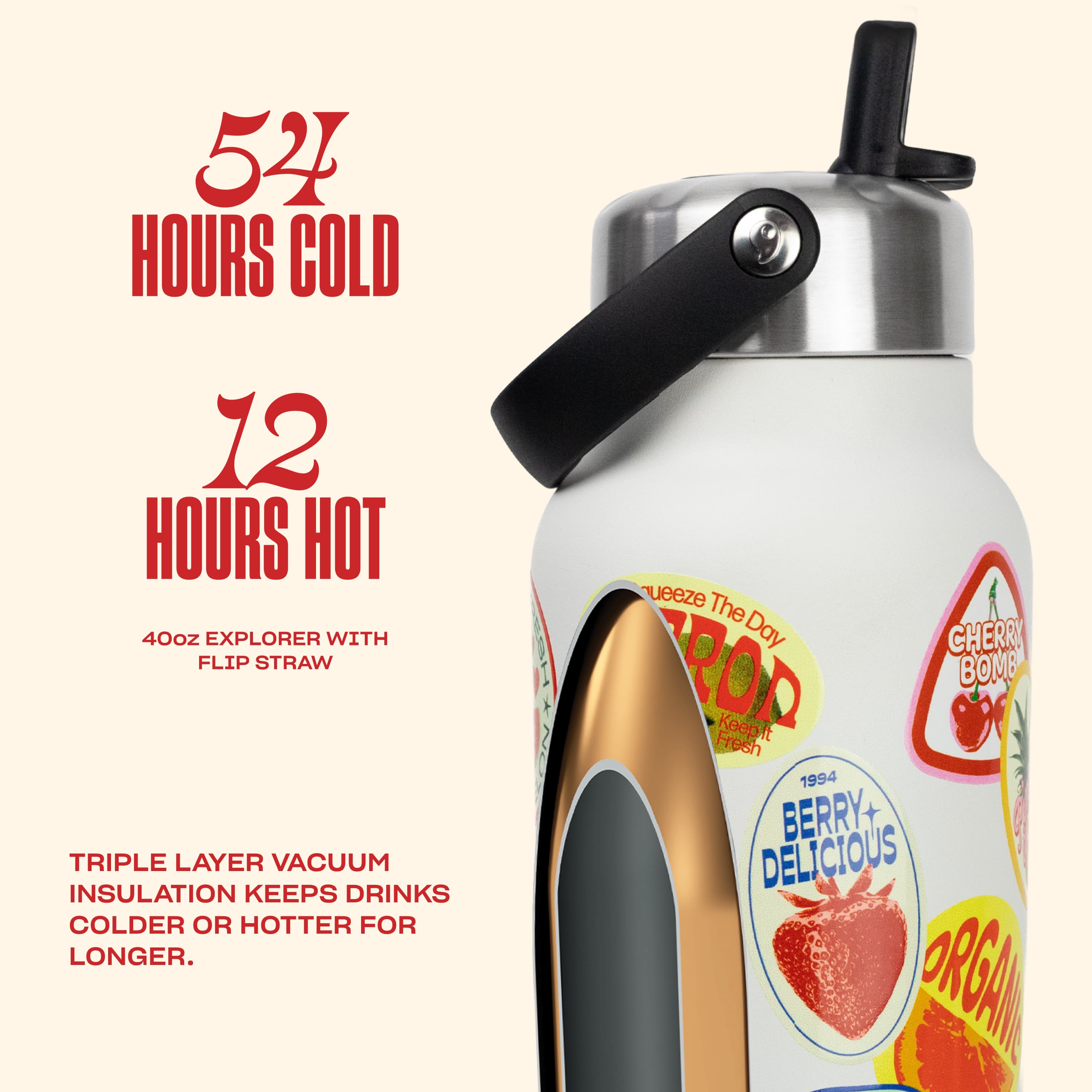 S'well Explorer termo láhev 1180 ml s brčkem šedá