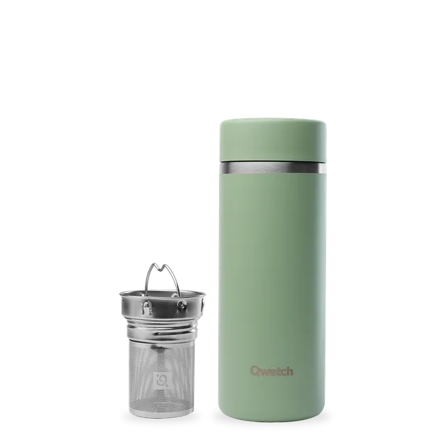 Qwetch Matt Tilleul termokonvice 400 ml izolační