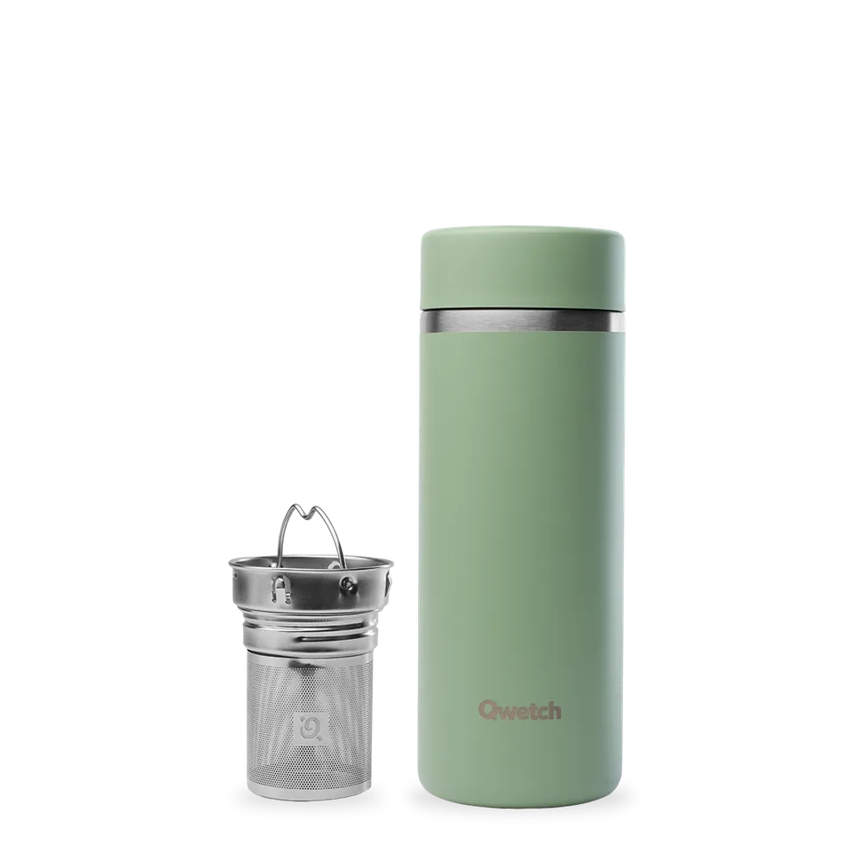 Qwetch Matt Tilleul termokonvice 400 ml izolační