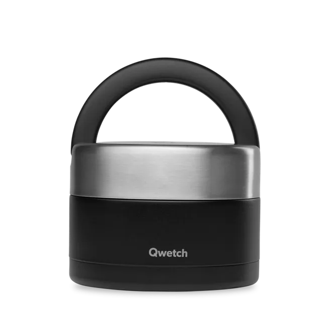 Qwetch Poignée Matt Noir termo box 650 ml černý