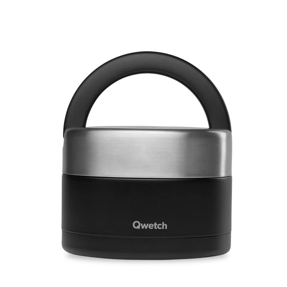 Qwetch Poignée Matt Noir termo box 650 ml černý