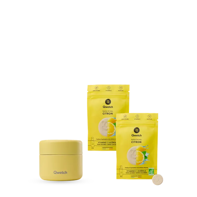 Qwetch Solid Drinks box citron 48 tablet dóza