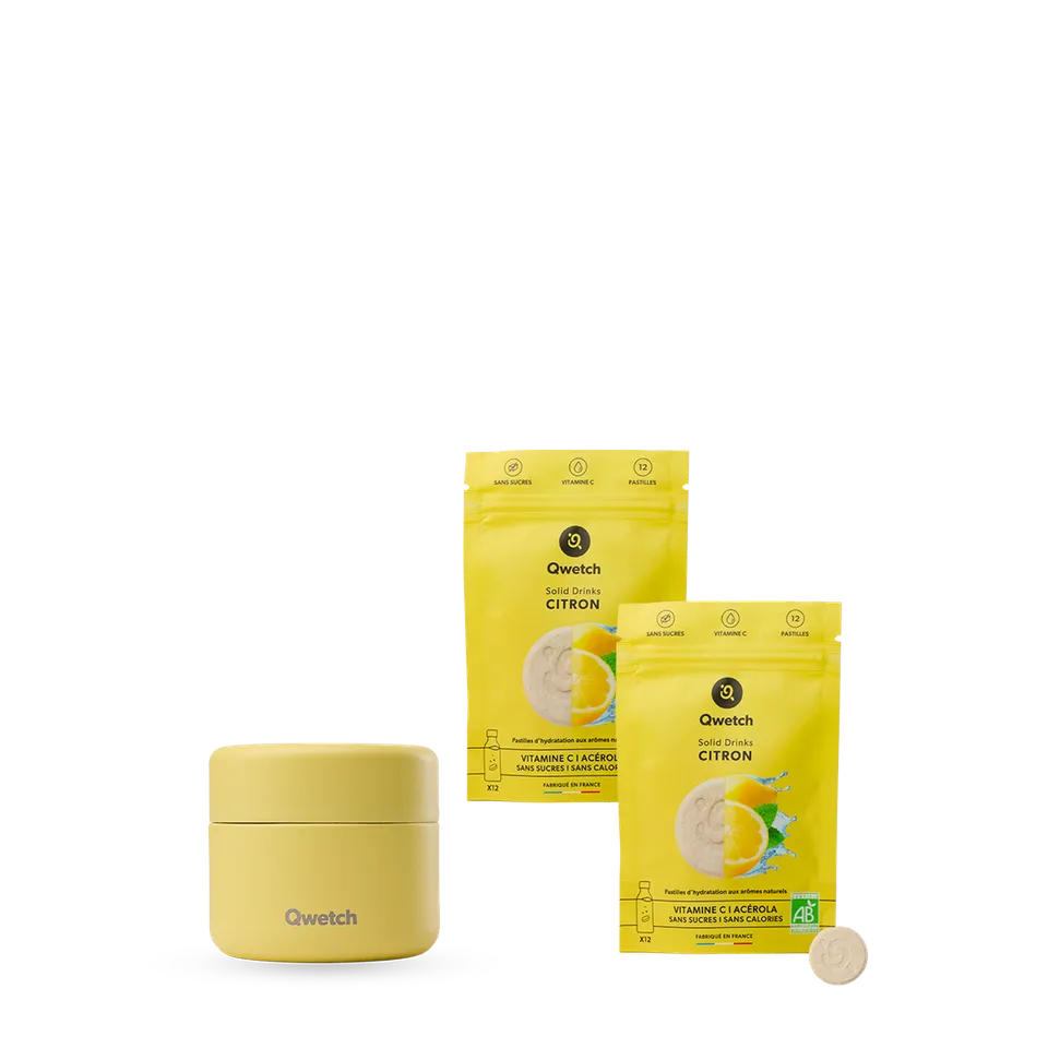 Qwetch Solid Drinks box citron 48 tablet dóza