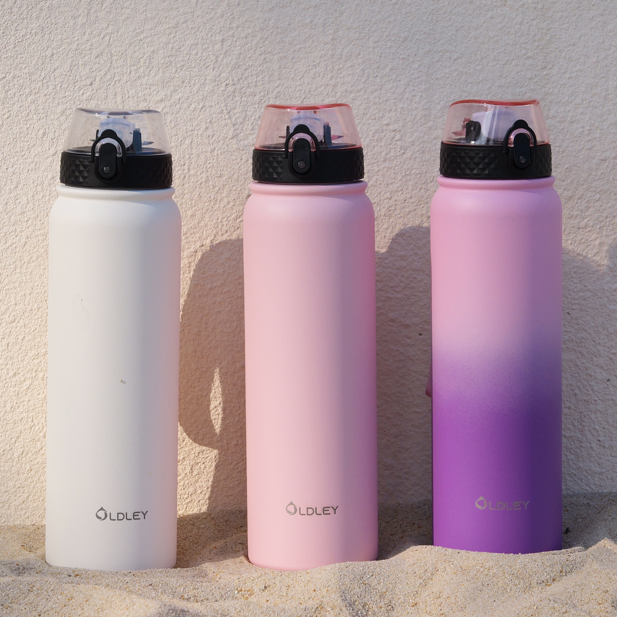 Oldley 32oz nerezová láhev Pink Purple 950 ml gradient