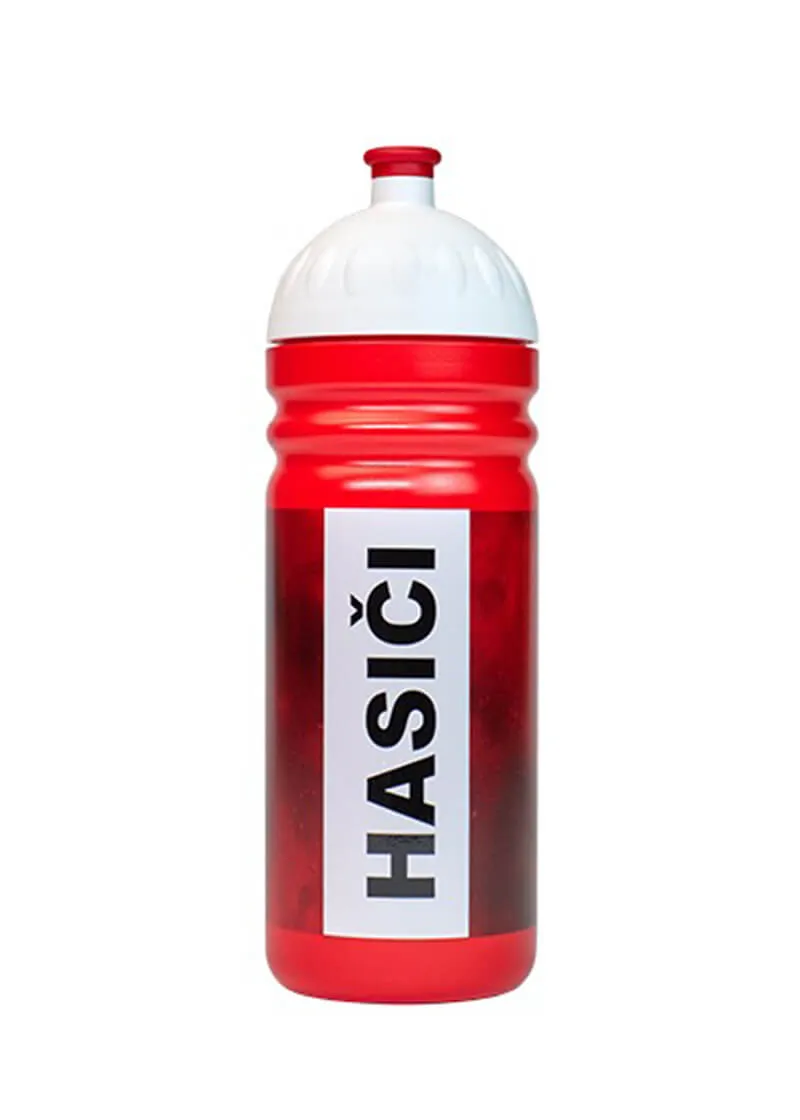 Zdravá lahev Hasiči 0,7l lahev se zátkou zdarma bez BPA