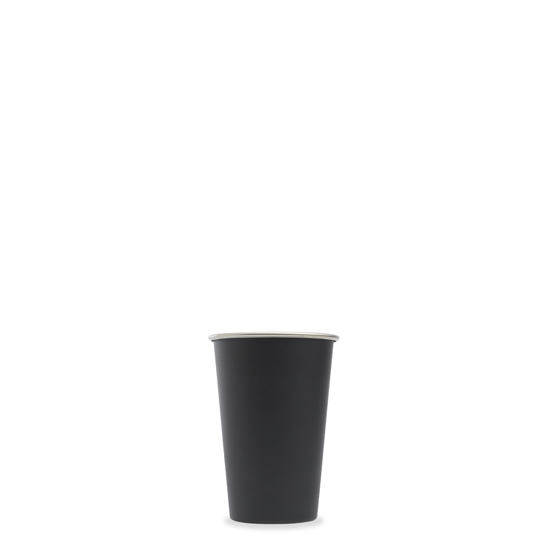 Qwetch One kelímek matná černá 300 ml nerez