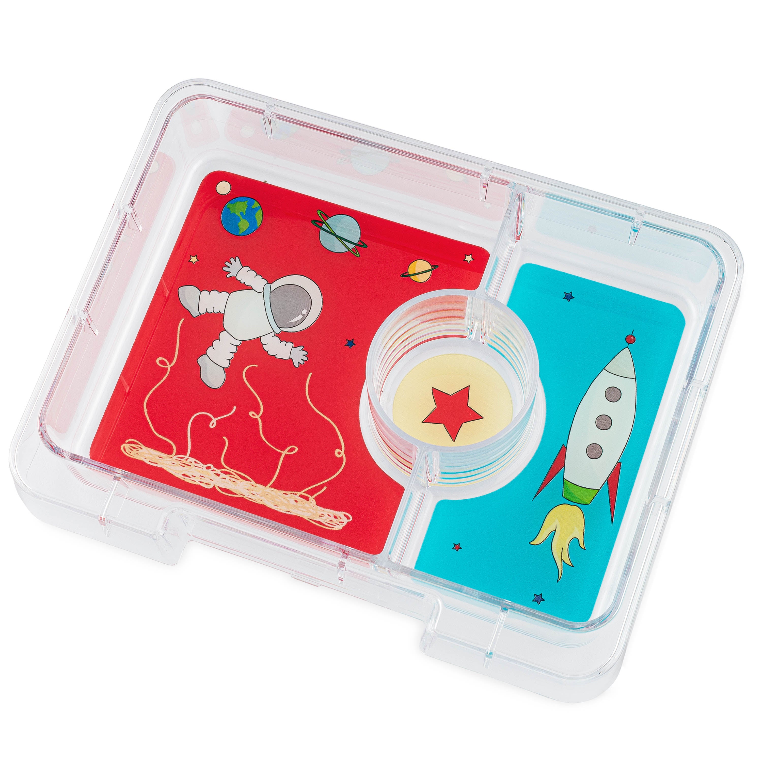 Yumbox Snack vanička náhradní díl Rainbow Rocket Shark