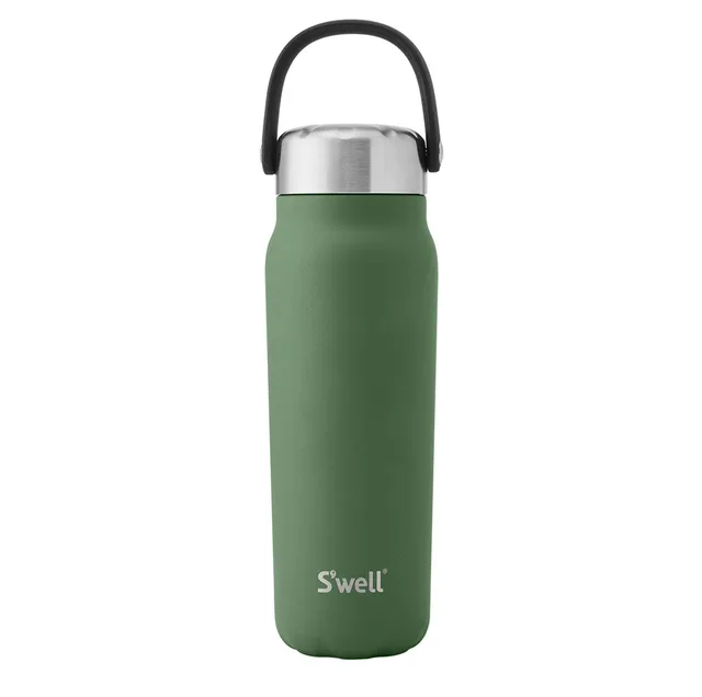 S'well Explorer 24oz termoláhev Green Jasper nerezová