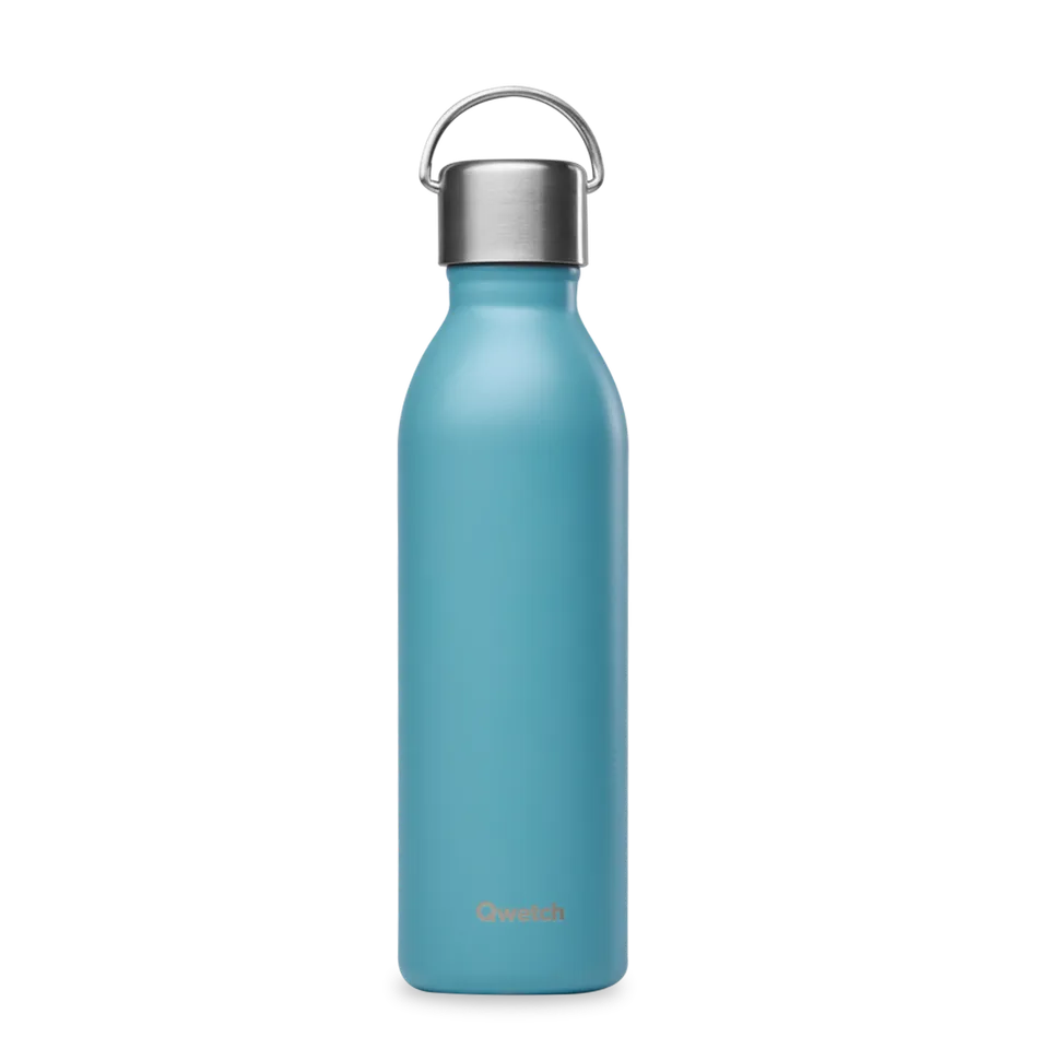 Qwetch Active Matt Bleu Acier termoláhev 1 l nerez