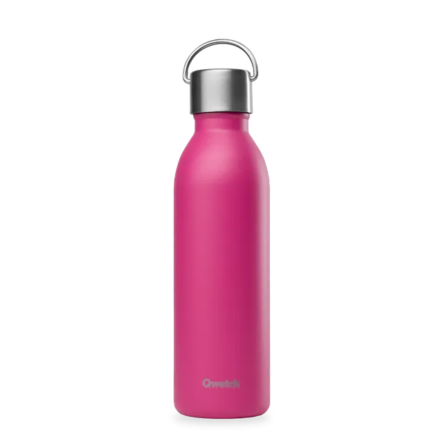 Qwetch Active Pop Magenta termoláhev 600 ml nerez