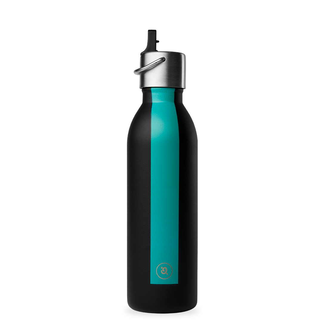 Qwetch Série Sport Noir termoláhev 600 ml černá